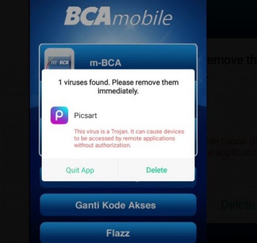 Soal Pop Up Virus di M-Banking, BCA: Jangan Klik Apapun