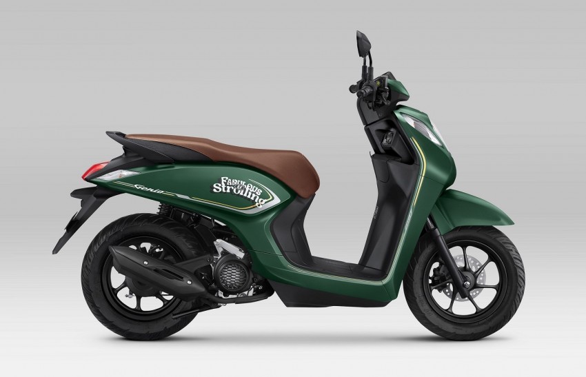 New Honda Genio Kuatkan Kesan Retro Lewat Stripe dan Warna Baru
