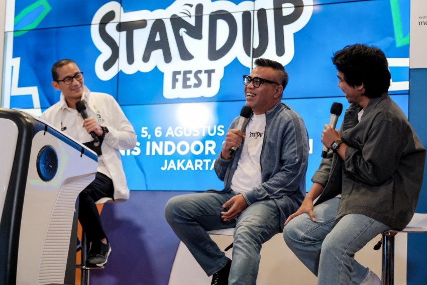 Kemenparekraf Dukung Kemajuan Stand-up Comedy di Tanah Air