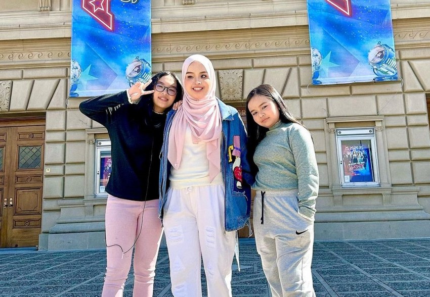 Putri Ariani Bahagia Bakal Ditemani Kedua Adiknya di Live Show AGT 2023