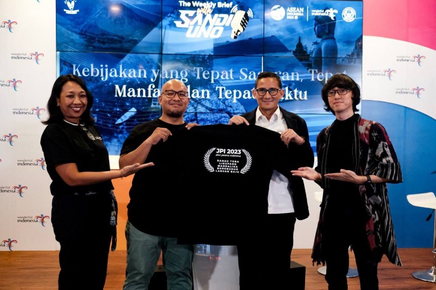 Dorong Kebangitan Ekonomi, Menparekraf Luncurkan Jingle Baru Wonderful Indonesia