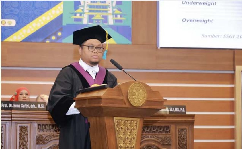 Prof Trias Mahmudiono, Guru Besar Unair Kembangkan Aplikasi Pengentas Malnutrisi