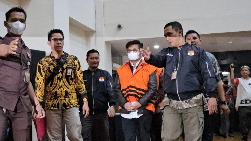 Usai Diperiksa KPK 24 Jam, Syahrul Yasin Limpo Langsung Ditahan