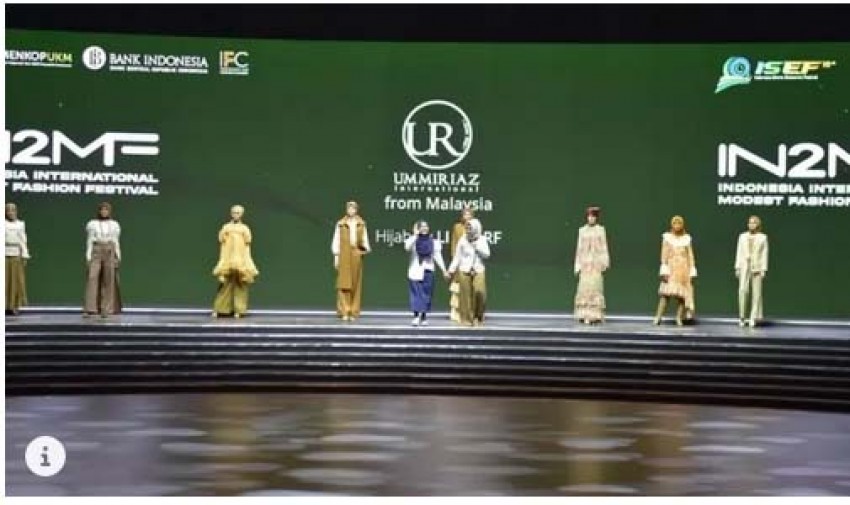 Desainer Santri Tampilkan Karya di Indonesia International Modest Fashion Festival