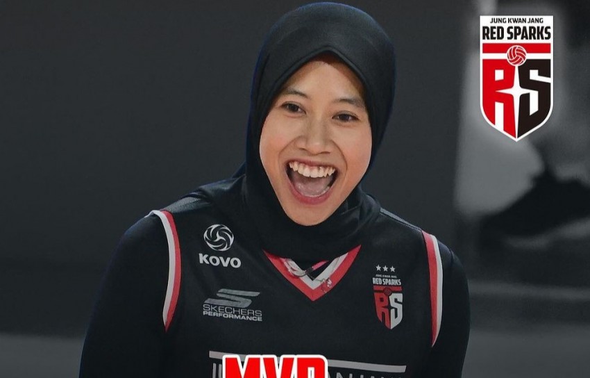 Megawati Tak Henti Bershalawat Selama Pertandingan Liga Korea Selatan