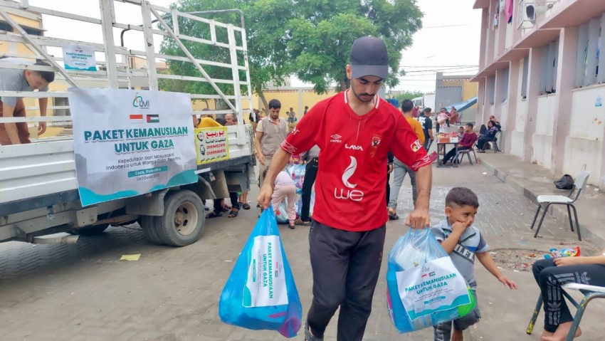 Alhamdulillah! LMI Berhasil Salurkan Bantuan Logistik ke Palestina