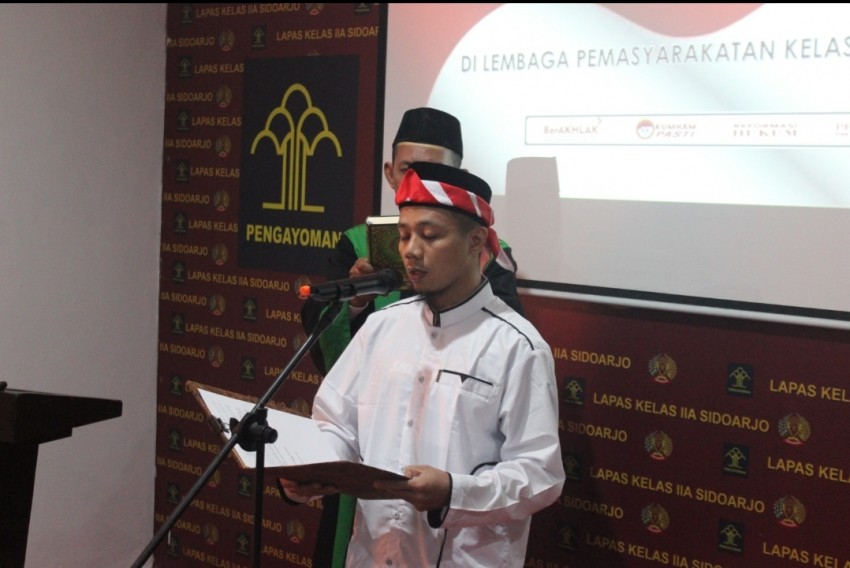 Narapidana Teroris Asal Merauke Ikrar Setia Kepada NKRI