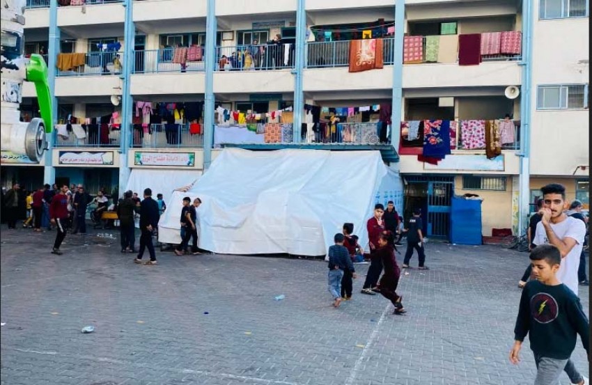 Perjuangan Para Pengungsi Lawan Musim Dingin Gaza