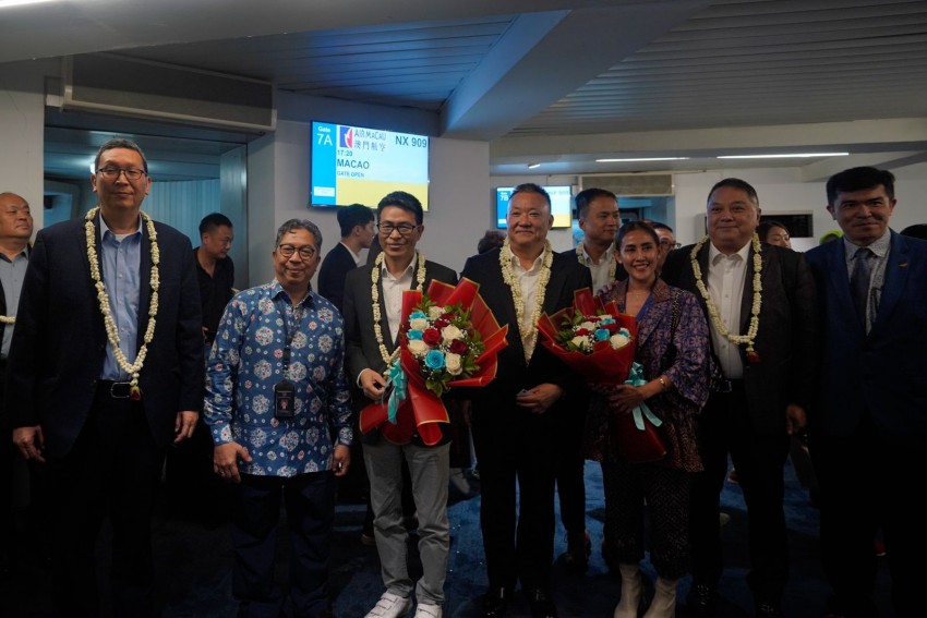 Air Macau Buka Rute Makau-Jakarta, Sandiaga Optimistis Tingkatkan Kunjungan Wisman ke Indonesia