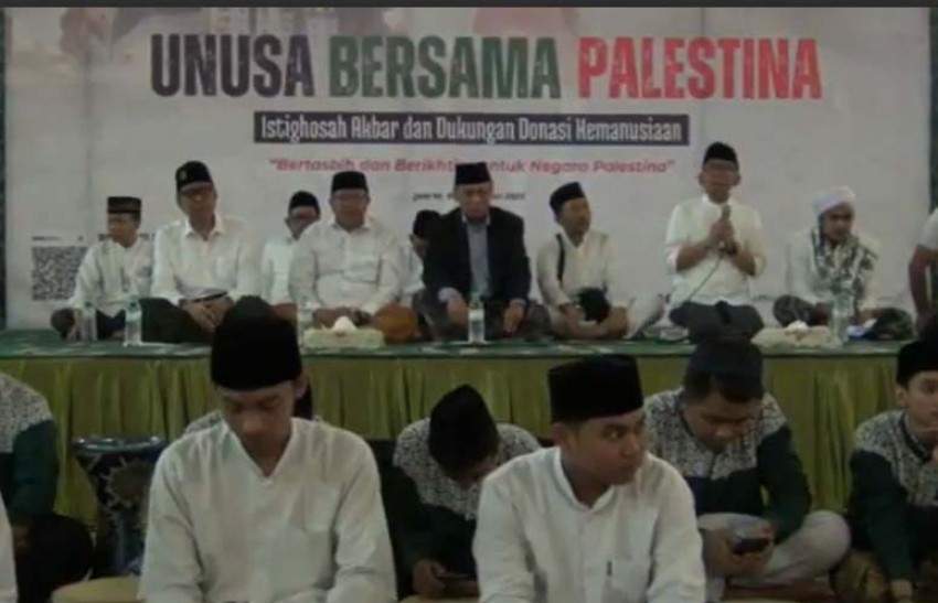 Unusa Gelar Doa Bersama dan Donasi untuk Korban Perang Palestina