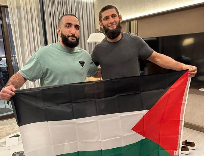 Demi Palestina, Dua Petinju UFC Pilih Bersahabat Dibanding Jadi Rival Sengit