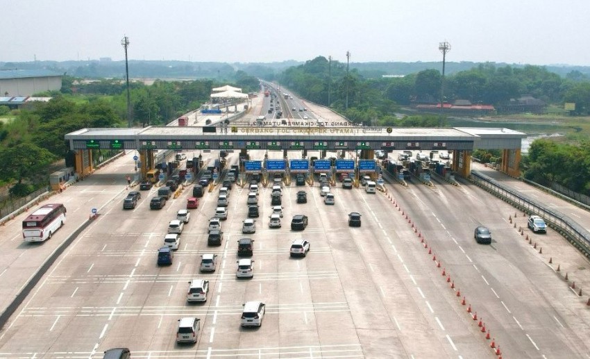 47.617 Kendaraan Kembali ke Jakarta pada Hari Raya Natal 2023