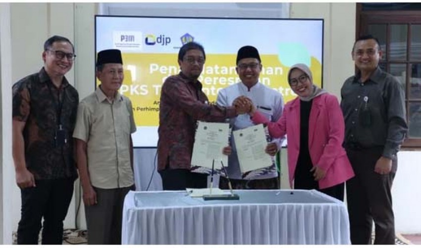 Perkuat Literasi Pajak, P3M dan DJP Resmikan Tax Center Pesantren