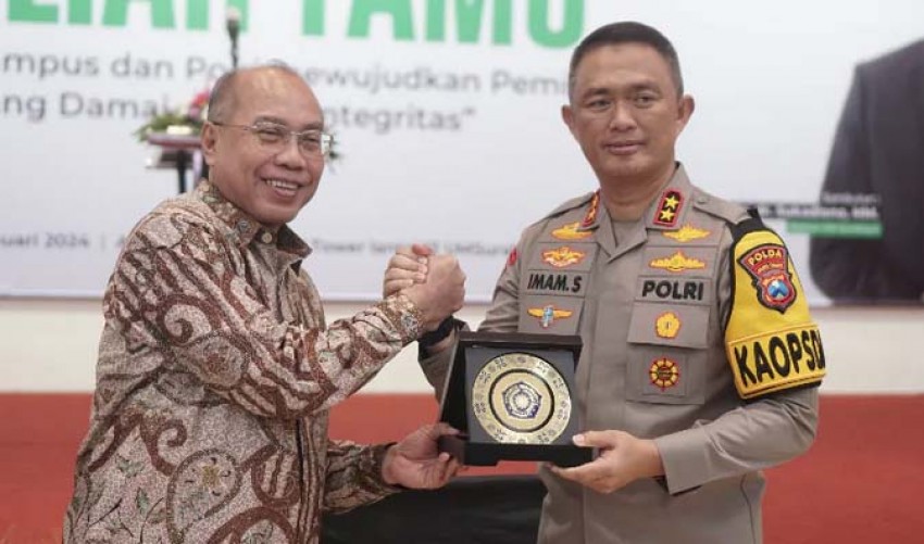 Polda Jatim dan UM Surabaya Deklarasi Wujudkan Pemilu Damai 2024