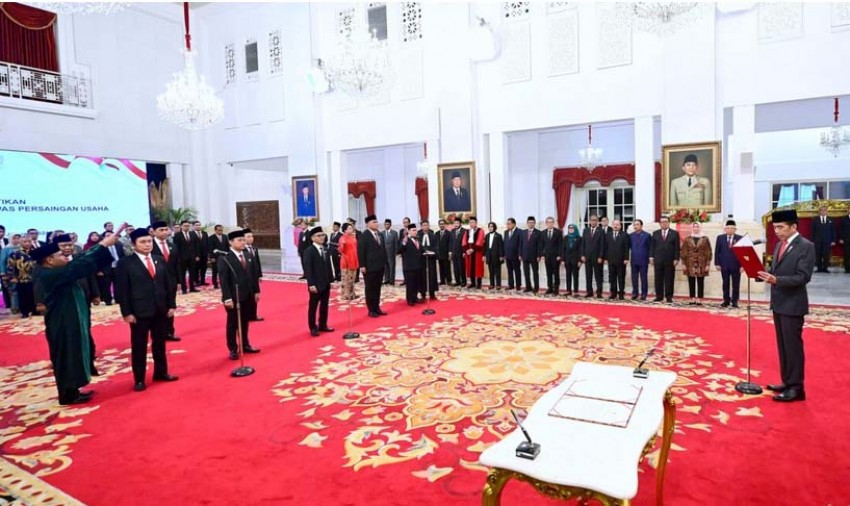 Anggota KPPU Dilantik Presiden, Kawal Persaingan Usaha Terwujud dengan Baik