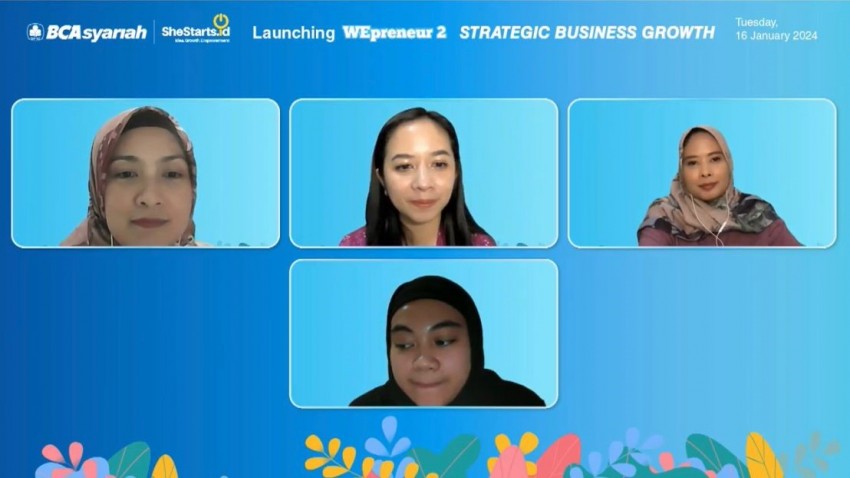 Tingkatkan Literasi Keuangan, BCA Syariah Gelar Pelatihan UMKM WEpreneur