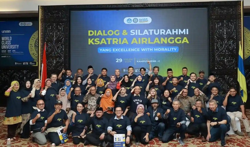 Pesan Penting Rektor untuk Caleg Alumni Unair: Jangan Korupsi