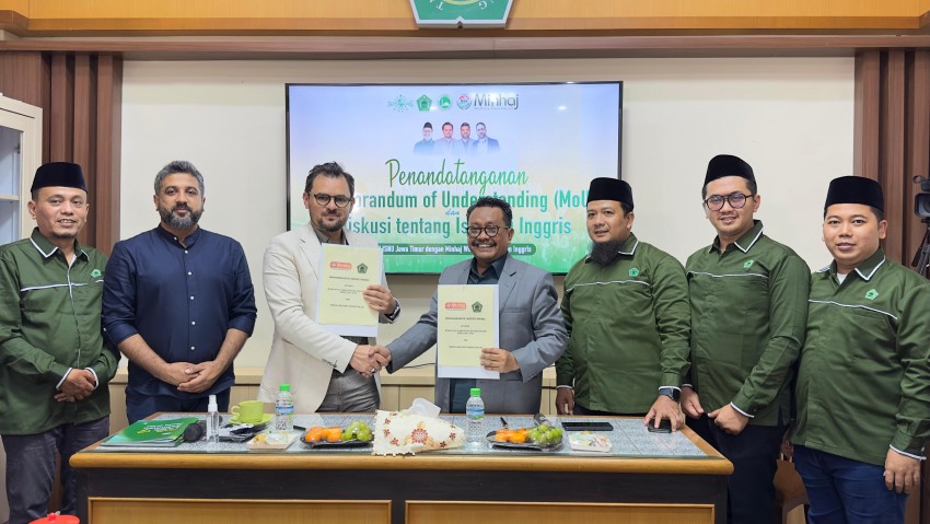 ISNU Jatim dan Minhaj Welfare Foundation Inggris Kerja Sama Dakwah dan Pendidikan