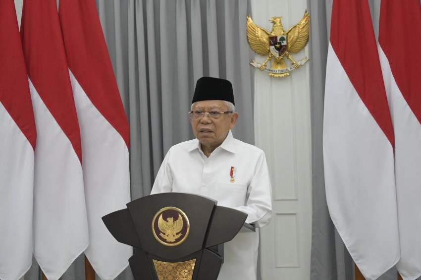 Wapres Ma'ruf Amin: Suksesnya Pemilu 2024 Tunjukkan Demokrasi Indonesia Sudah Matang