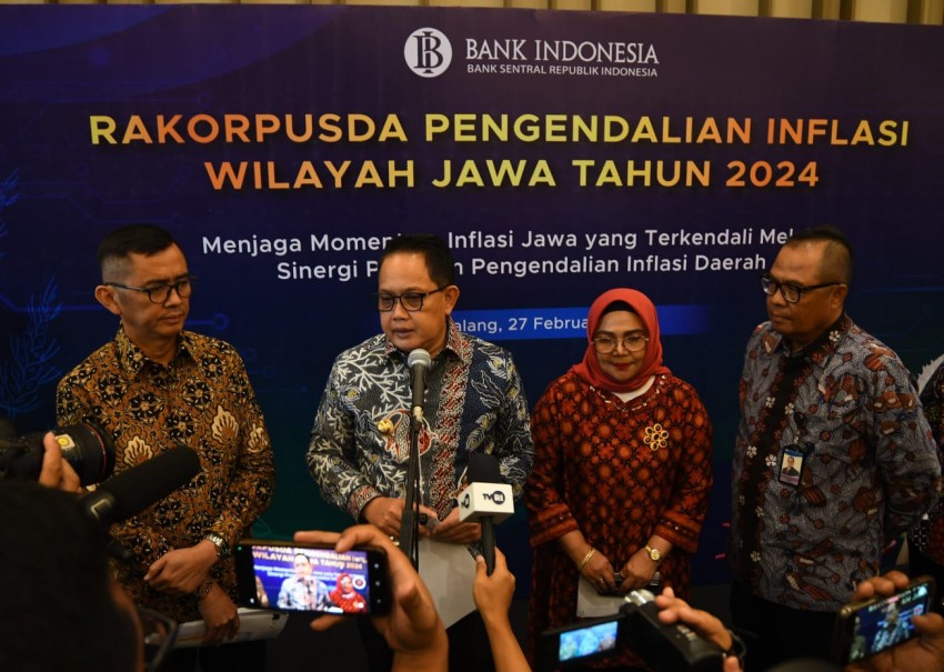 Rakor Pengendalian Inflasi Pangan Jawa Sinergikan Tiga Strategi Utama