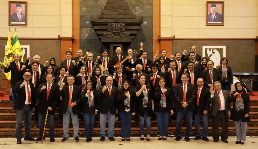 DProfessor, Band dengan Personel 41 Guru Besar Unair Raih Rekor Muri