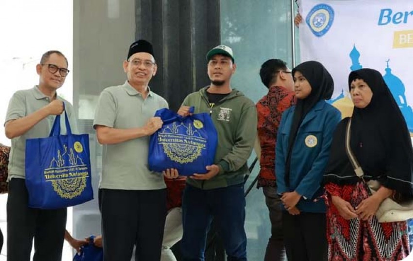 Berkah Ramadhan, Unair Distribusikan 8.000 Paket Sembako