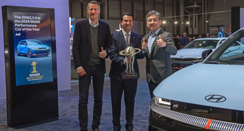 Hyundai IONIQ 5 N Melaju Dengan Kemenangan di Penghargaan World Performance Car 2024