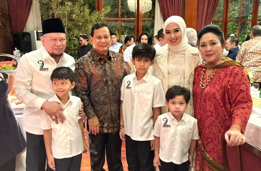 Hadiri Open House Prabowo, LaNyalla Nostalgia Saat di Gerindra