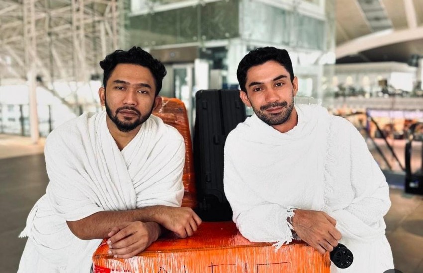 Reza Rahadian Umrah dan Unggah Foto Pakai Ihram, Dian Sastro: Masya Allah Gantengnya