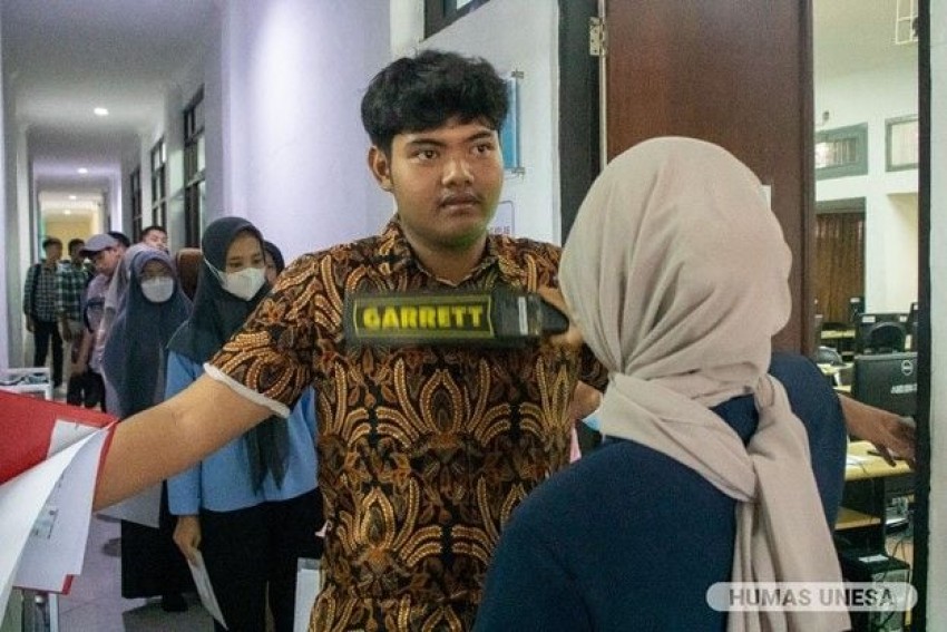UTBK di Unesa Sangat Ketat, Satu Ruangan Dijaga 5 Pengawas