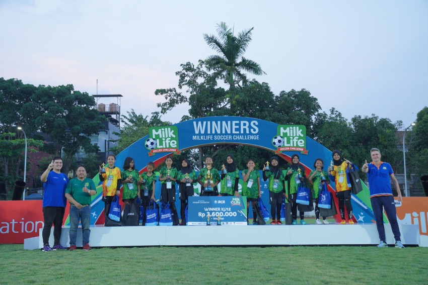 MilkLife Soccer ChallengeSeri 1 Surabaya, Coach Timo: Banyak Bibit Pesepak Bola Putri Potensial