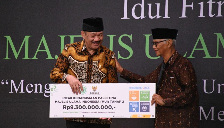 MUI Salurkan Kembali Bantuan Kemanusiaan Rp9,3 Miliar untuk Palestina