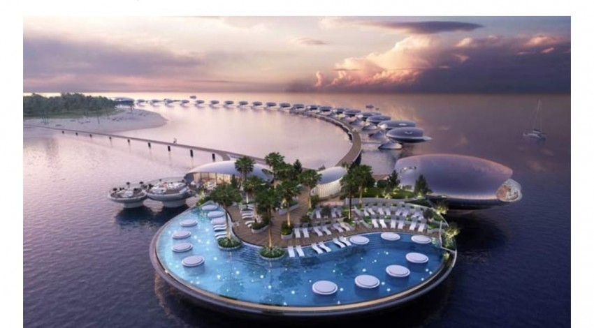 Arab Saudi Perkenalkan Resor Mirip Maladewa di Tengah Lautan