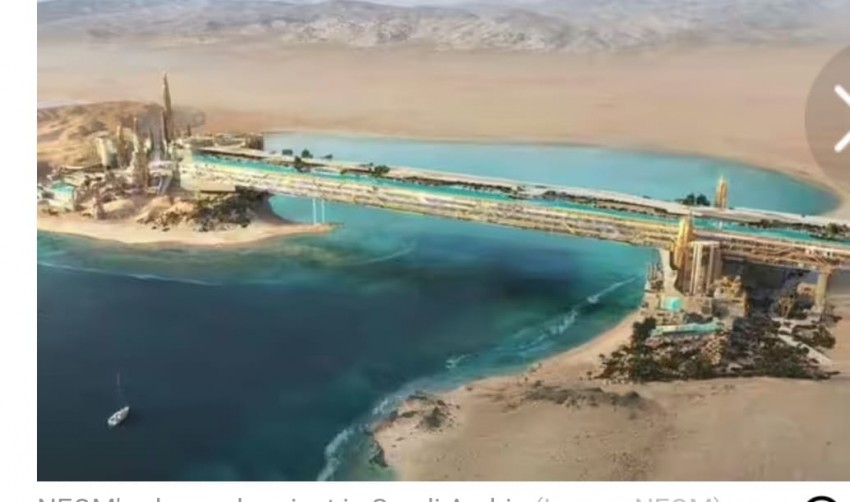 Arab Saudi Bangun Kolam Renang Terpanjang dan Termahal di Dunia