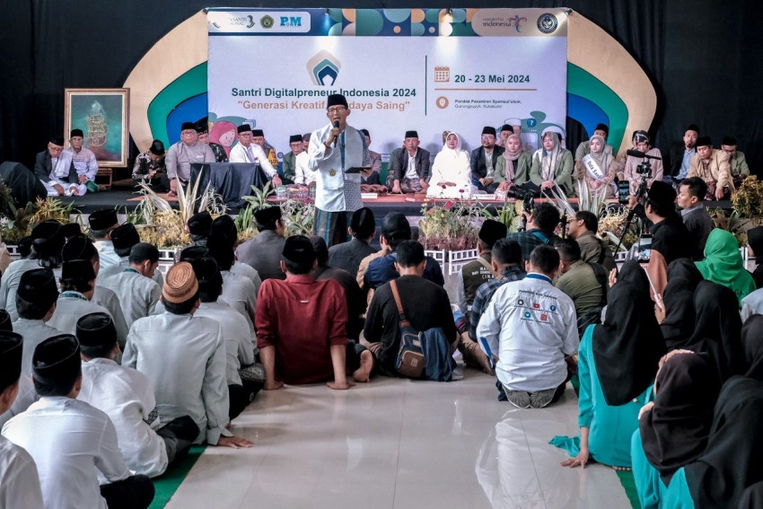 Santri Ponpes Syamsul 'Ulum Sukabumi Didorong Ciptakan Konten Digital Bermanfaat