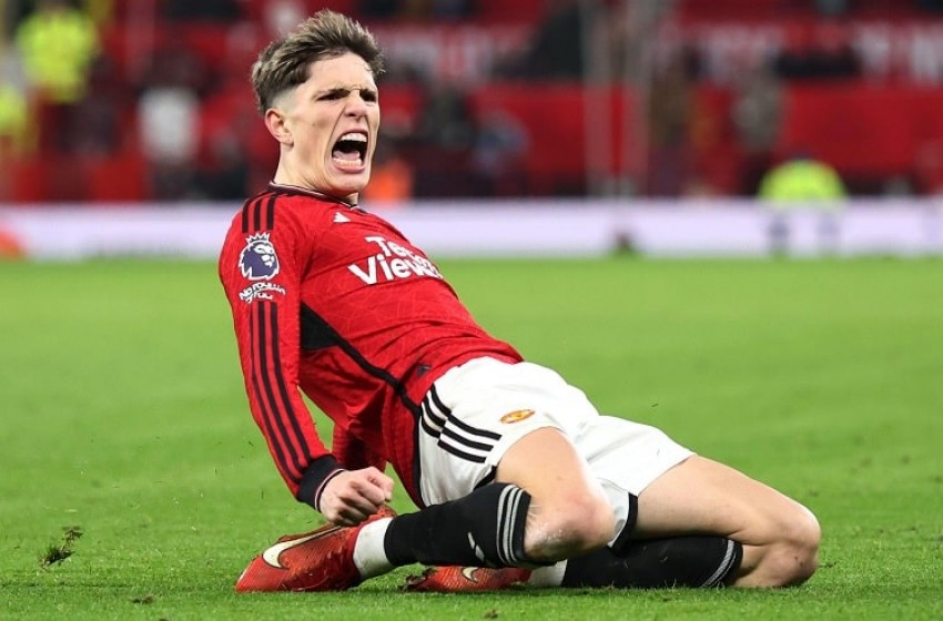 Final Piala FA: Manchester United Unggul 2-0 atas Manchester Citay di Babak Pertama