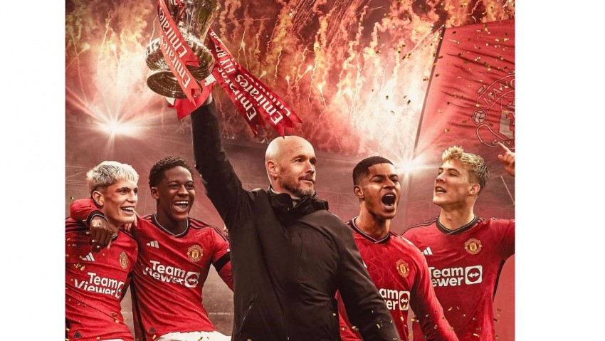 Manchester United Juara Piala FA, Taklukan Manchester City 2-1