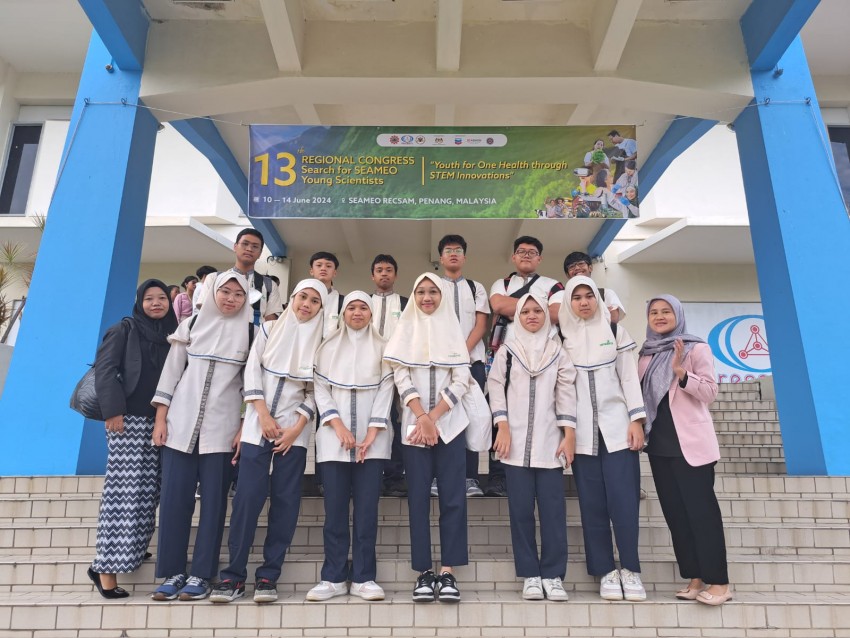 SMP Islam Amalina Raih Tiga Penghargaan di Ajang Kompetisi Ilmuwan Muda ASEAN 2024