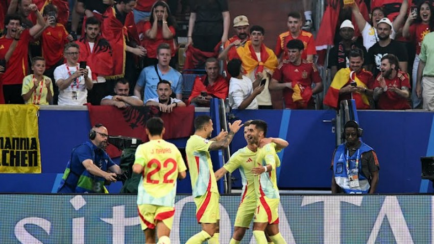 Ferran Torres Antar Spanyol Menang Atas Albania