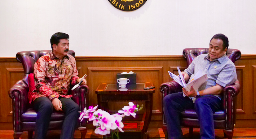Gobel dan Menko Polhukam Bahas Gelar Pahlawan Nasional untuk HB Jassin