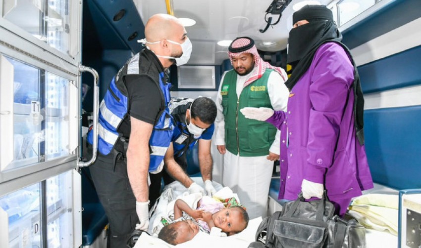 Si kembar siam tiba di Riyadh untuk Operasi Pemisahan Atas Bantuan Raja Salman