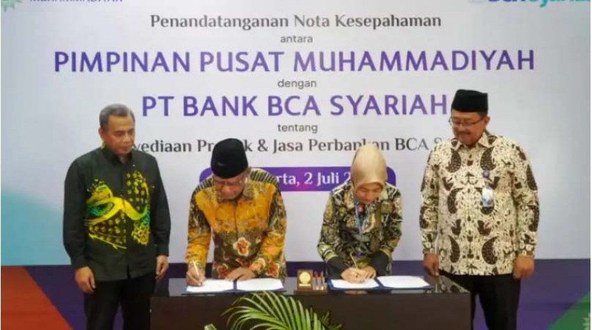 Muhammadiyah dan BCA Syariah Teken MoU, Haedar Harap Tingkatkan Taraf Hidup Rakyat