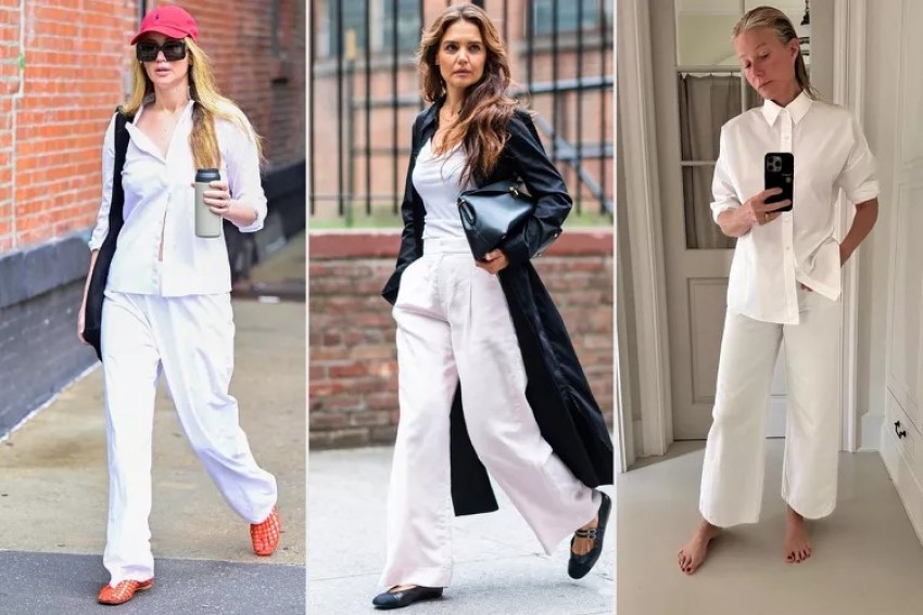 Tren Celana Putih Ala Selebritis Hollywood untuk Tampil Stylish