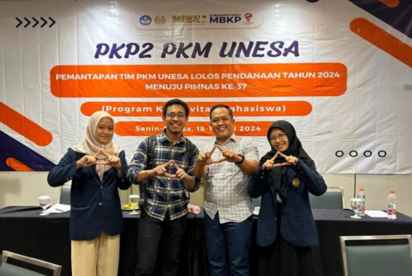 5 Mahasiswa Unesa Olah Daun Cincau dan Kayu Manis Jadi Pengharum Ruangan Alami