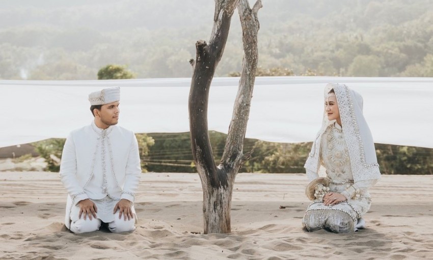 Aaliyah Massaid dan Thariq Halilintar Gelar Pengajian Jelang Pernikahan