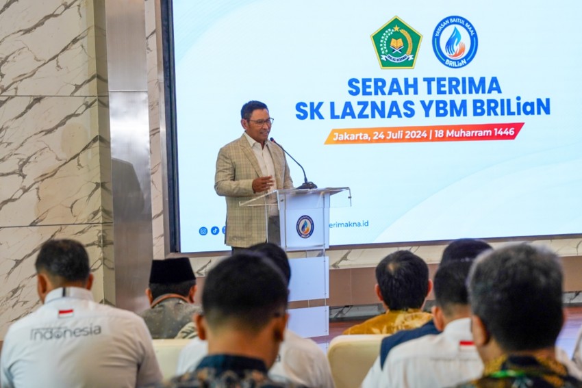 Resmi! YBM BRILiaN Raih Status Lembaga Amil Zakat Nasional dari Kemenag RI