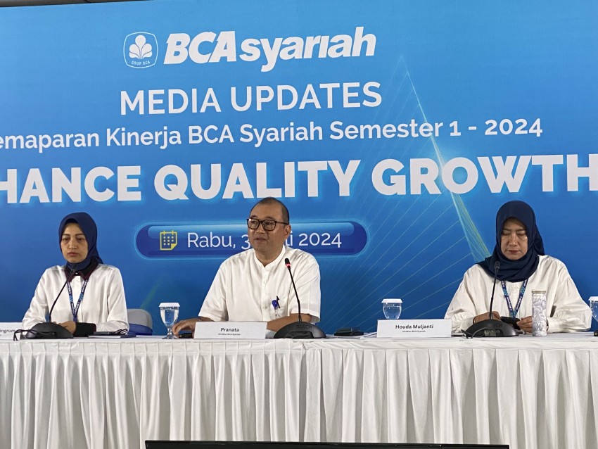 Tumbuh Berkelanjutan BCA Syariah Bukukan Pertumbuhan Laba 20,9%