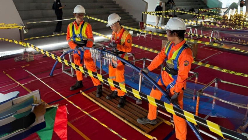 Tim ITS Sabet Juara dalam Gelaran Sustainable Bridge Competition 2024