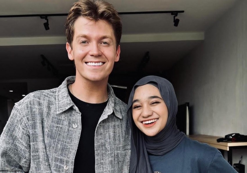 Datang ke Indonesia, Jamie Miller Ajak Nabila Idol Duet Lagu 'Here's Your Perfect'