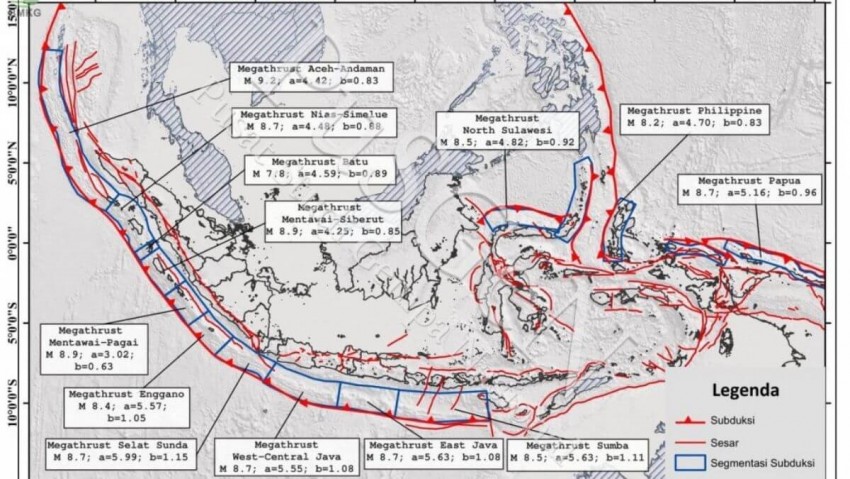 Pakar Geologi ITS Bicara Potensi Gempa Megathrust di Indonesia